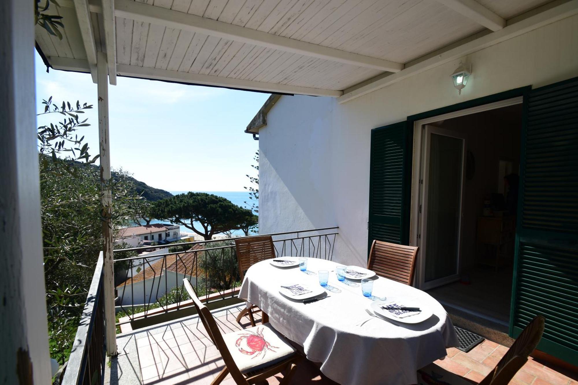 Appartamenti Cavoli - Vista Mare Con Terrazze, Clima E Posti Auto Spiaggia di Cavoli Eksteriør billede