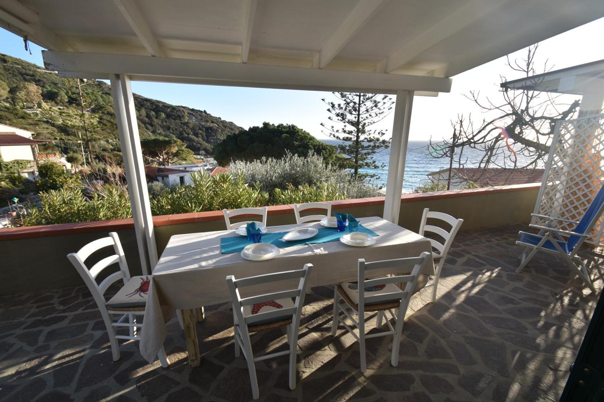 Appartamenti Cavoli - Vista Mare Con Terrazze, Clima E Posti Auto Spiaggia di Cavoli Eksteriør billede